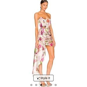 Chasing Dawn Gown in Pink Daisy Katie May